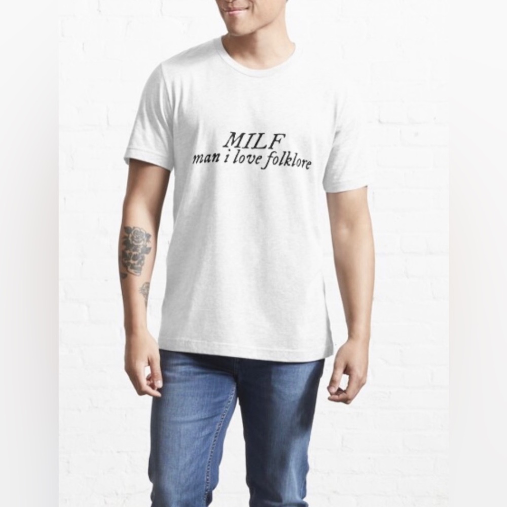 Man I Love Folklore shirt NWT medium